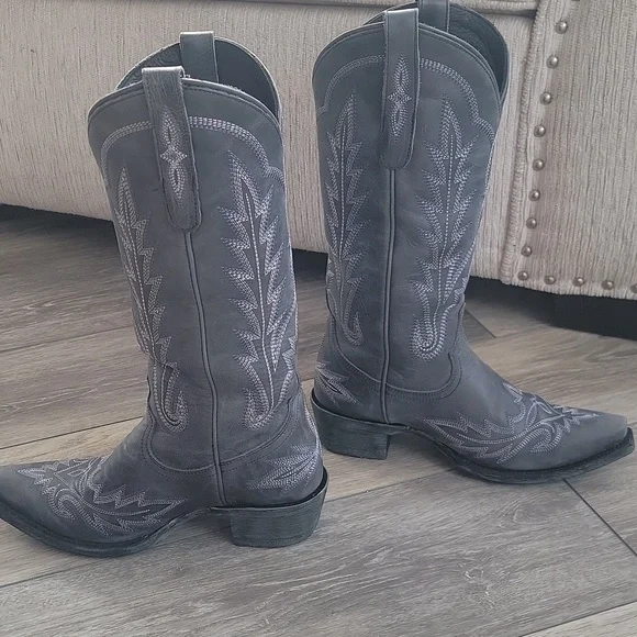 Lane Lexington Women's Leather Boots, SIZE 6 - Picture 3 of 16